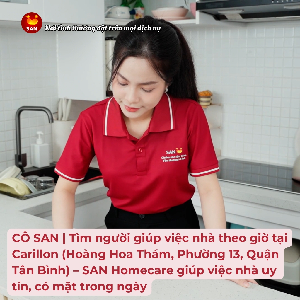 Giúp việc nhà theo giờ Tân Bình
