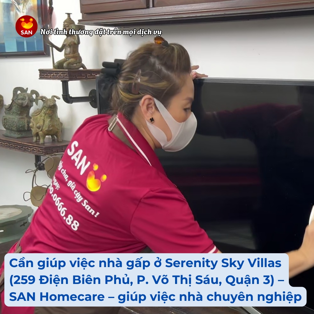 Giúp việc nhà theo giờ