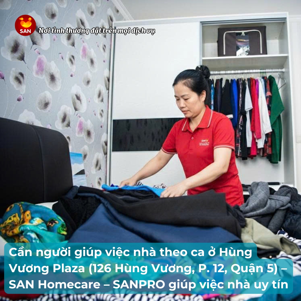 giúp việc nhà theo giờ