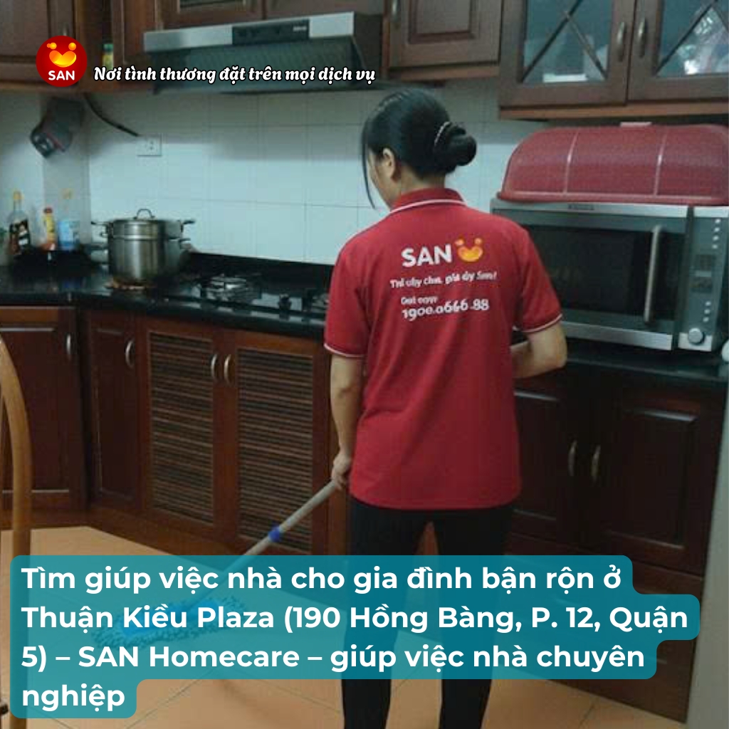 giúp việc nhà theo giờ