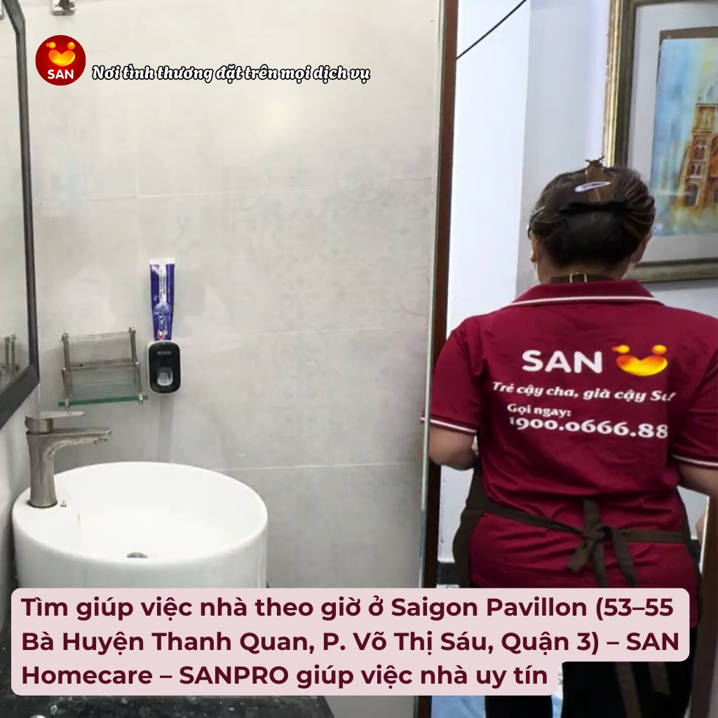 giúp việc nhà theo giờ